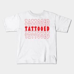 Tattooed Tshirt Kids T-Shirt